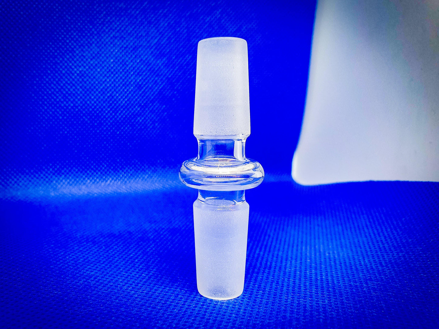 14mm Male to 14mm Male Glass Adapter - Pop Tops Ireland