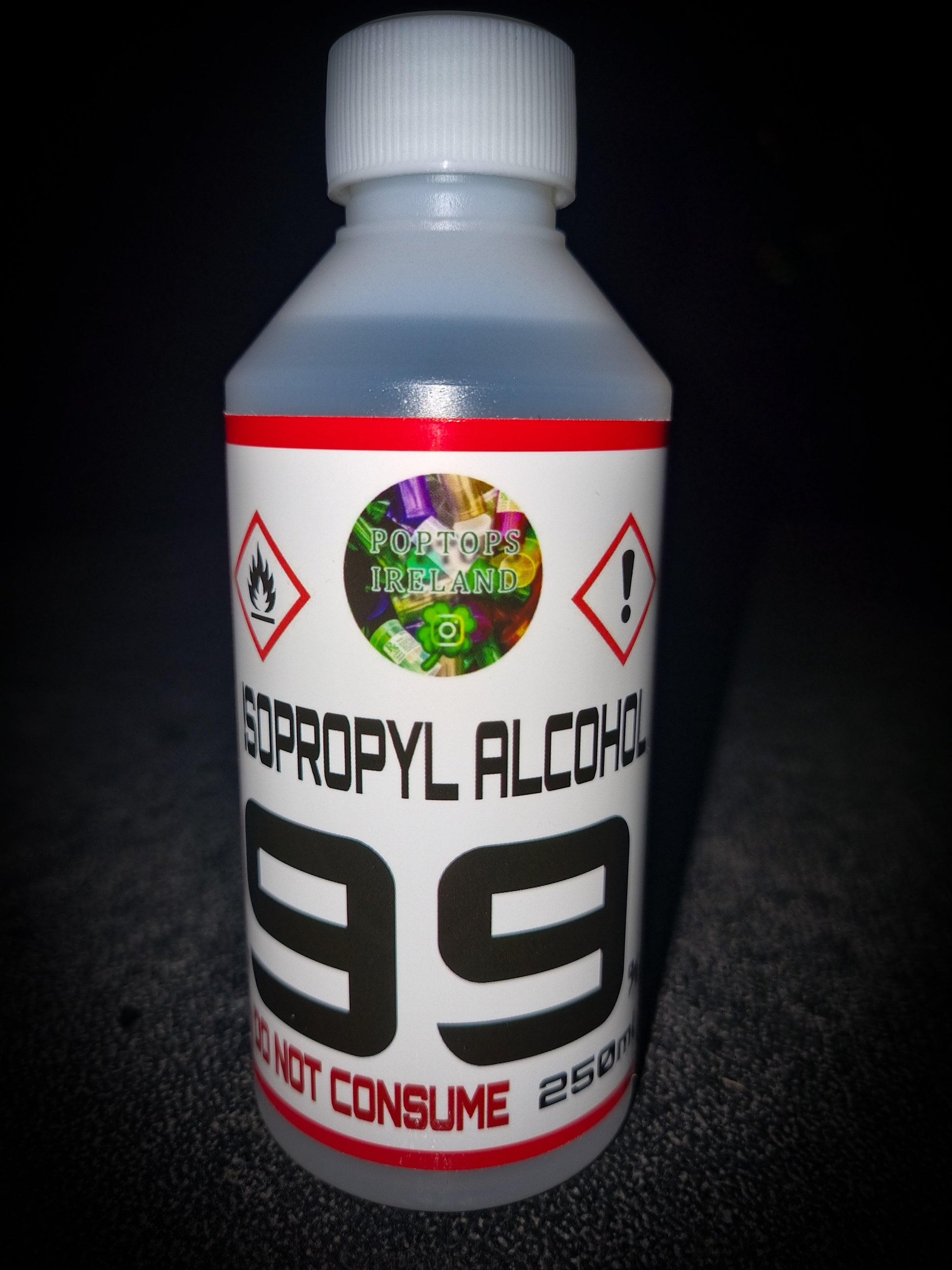 Isopropyl Alcohol 99.9% - 250ml - Pop Tops Ireland