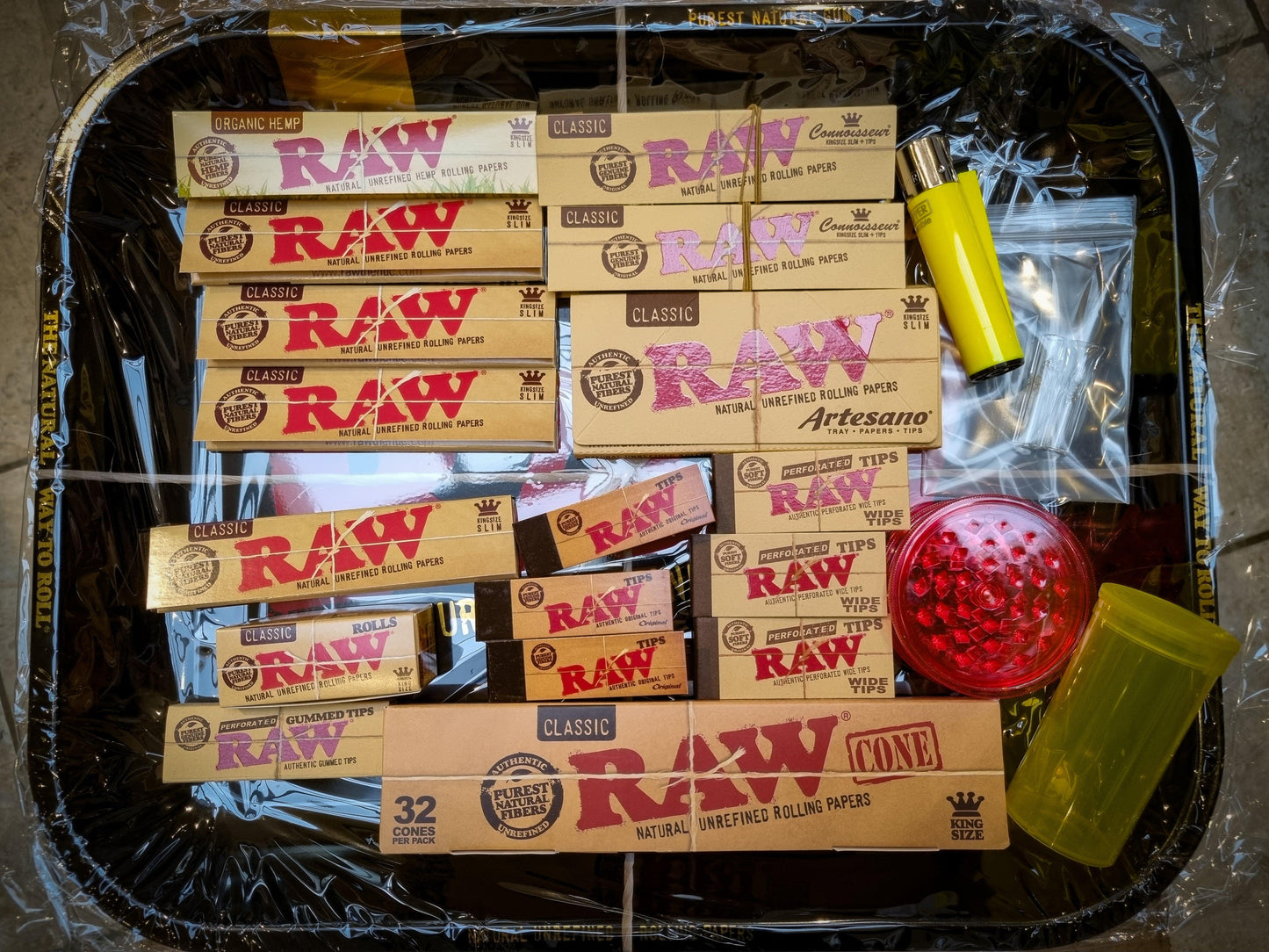 Raw Classic Large Tray Deal - Pop Tops Ireland