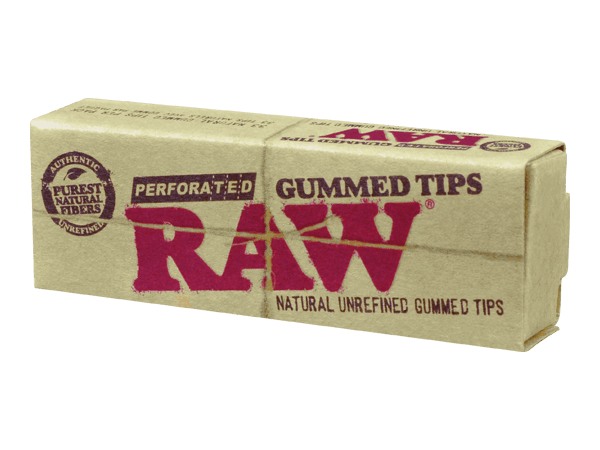 RAW Perforated Gummed Tips (1 pack) - Pop Tops Ireland