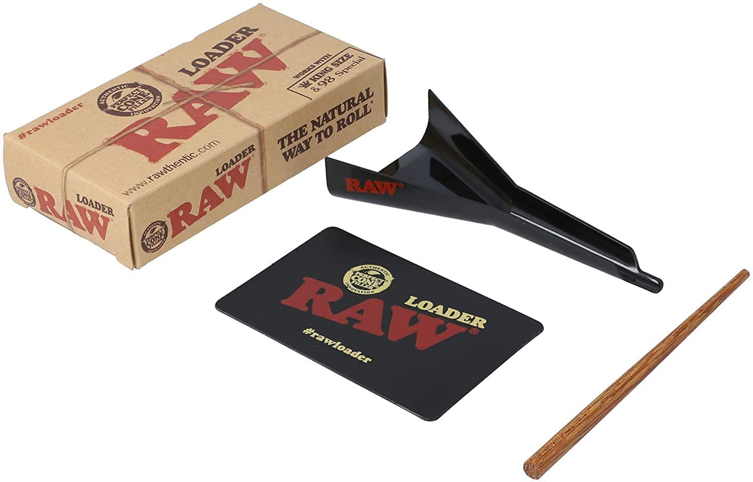 RAW Kingsize & 98 Special Cone Loader + Card & Poker - Pop Tops Ireland