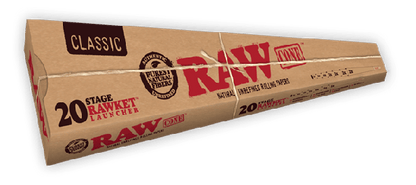 RAW 20 x Pre Roll Cone RAWket Launcher Pack - Pop Tops Ireland