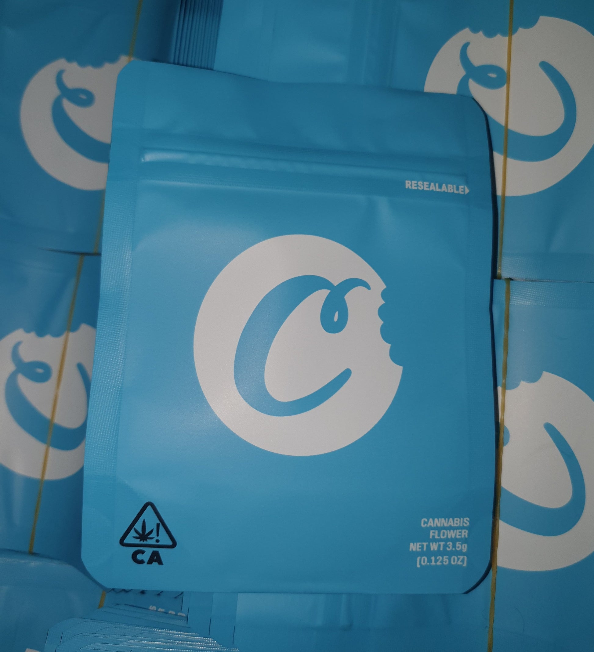 Cookies California 3.5g Mylar Bags - Pop Tops Ireland