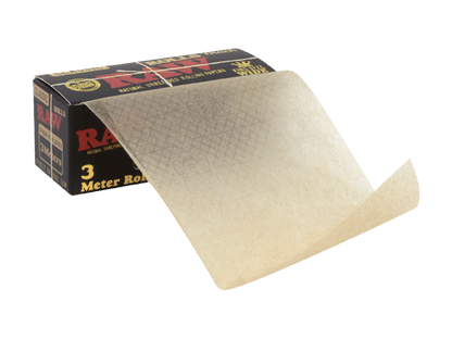 RAW Black Rolls - King Size (3m) - Pop Tops Ireland
