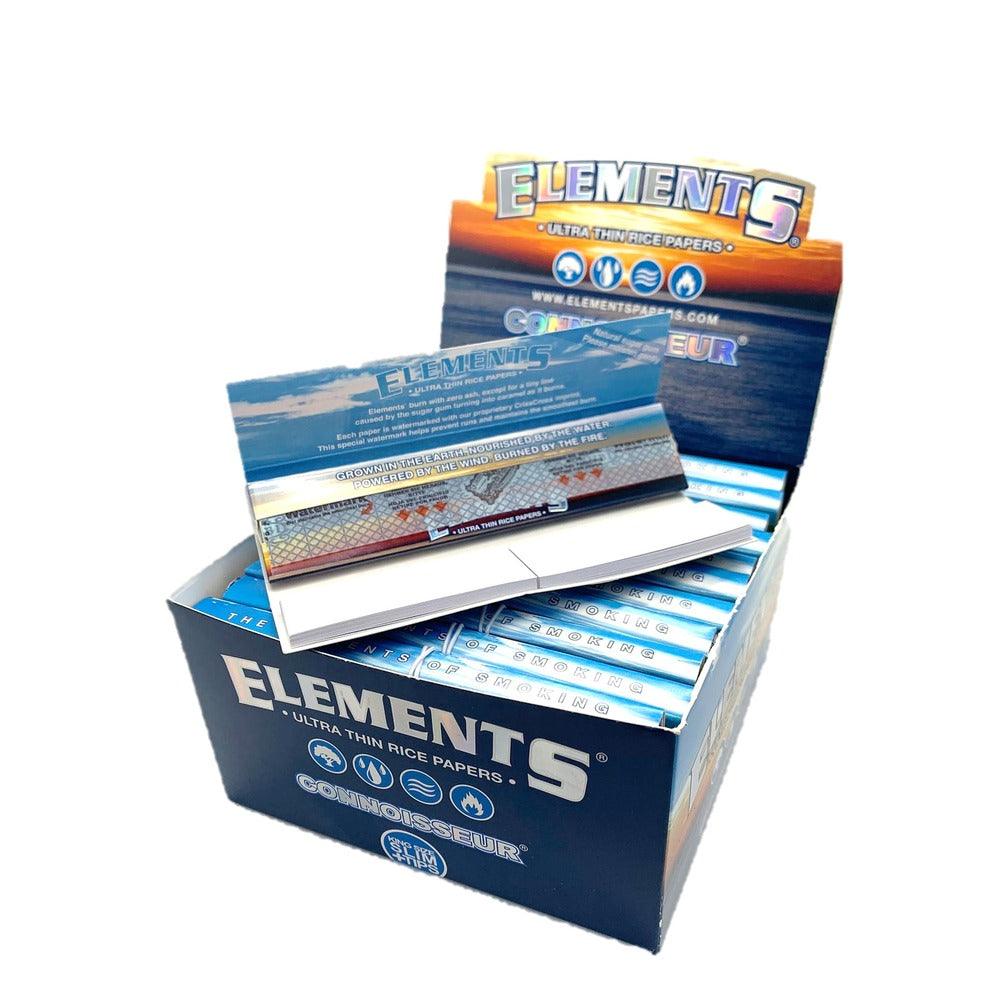 Elements Connoisseurs (King Size Slim) - Rolling Papers with Tips - Pop Tops Ireland